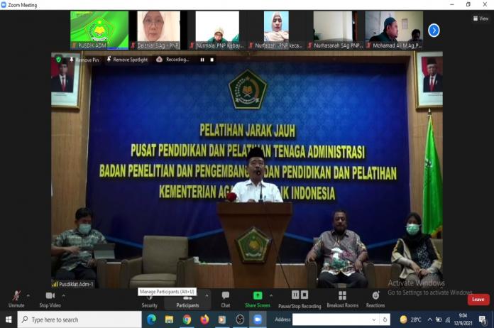 PJJ Eksternal Public Speaking bagi 30 Penyuluh Agama dan Guru Non PNS seJakarta Selatan